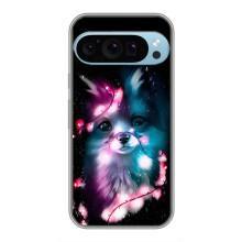 Чехол с Лисичкой для Google Pixel 9 Pro – Черная Лиса
