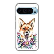 Чехол с Лисичкой для Google Pixel 9 Pro – Хитрая лиса