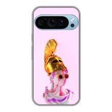 Чехол с Прикольным принтом на Google Pixel 9 Pro – АРТ Статуя