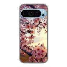 Чохол з картинкою Сакури на Google Pixel 9 Pro – Квітуча сакура