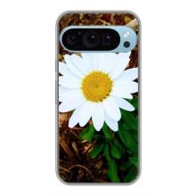 Чохол з ромашками на Google Pixel 9 Pro – Біла ромашка
