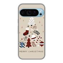 Чохол Санта Клаус для Google Pixel 9 Pro – Merry Christmas