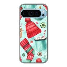 Чохол Санта Клаус для Google Pixel 9 Pro – Одяг
