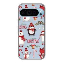 Чохол Санта Клаус для Google Pixel 9 Pro – Різдвяний