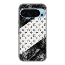 Чехол Стиль Louis Vuitton на Google Pixel 9 Pro (LV на белом)