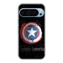 Чехол с Щитом Капитана Америки на Google Pixel 9 Pro – Щит Капитана