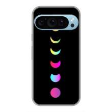 Чехол (ТПУ) с планетами на Google Pixel 9 Pro – Полнолуние