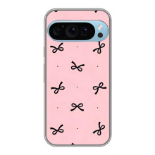 Чохол банти для Google Pixel 9 Pro – Чорні бантики