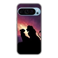 Чехол Король лев на Гугл Пиксель 9 Про – Симба и Налу