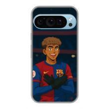 Чехол с футболистом Ламин Ямаль Google Pixel 9 Pro – Футболист Ямал