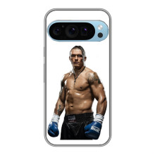 Чехол с картинкой Александр Усик для Google Pixel 9 Pro – Усик на белом