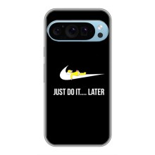 Чехол с логотипом Найк на Google Pixel 9 Pro – Nike just do it