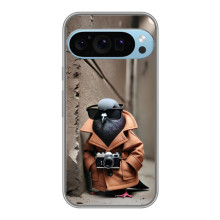 Чехол с мемами тралалело тралала для Google Pixel 9 Pro – Шпиониро голубио