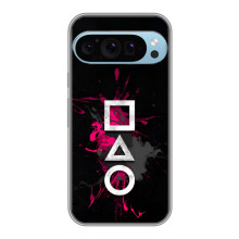 Чехол Гра в кальмара для Google Pixel 9 Pro – Ранги