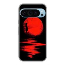 Літній Чохол на Google Pixel 9 Pro – Червоний Захід сонця