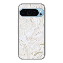 Мраморный чехол на Google Pixel 9 Pro (VPrint) (Белый мрамор)