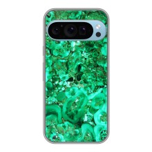 Мраморный чехол на Google Pixel 9 Pro (VPrint) (Салатный Мрамор)