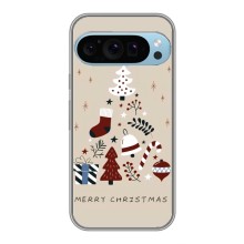 Різдвяні Чохли для Google Pixel 9 Pro (VPrint) (Merry Christmas)