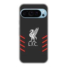 Силіконові Чохли з принтом Футбол на Google Pixel 9 Pro – Емблема Liverpool