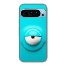 Силиконовые Чехлы (смешные стикеры) для Google Pixel 9 Pro – Одноглазик