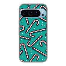 Силиконовый бампер на рождество для Google Pixel 9 Pro – Леденцы