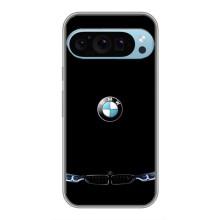Силиконовый бампер с картинкой машины на Google Pixel 9 Pro – Черный BMW