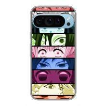 Силіконові чохлі з очіма Anime для Гугл Пиксель 9 Про – Очі Хашира
