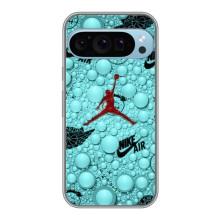 Силиконовый Чехол Nike Air Jordan на Гугл Пиксель 9 Про – Джордан Найк