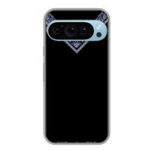 Силиконовый Чехол на Google Pixel 9 Pro – Воротник вышиванки