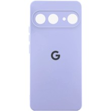 Чехол Silicone Cover Lakshmi Full Camera (AAA) with Logo для Google Pixel 9 – Сиреневый