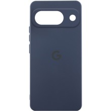 Чехол Silicone Cover Lakshmi Full Camera (AAA) with Logo для Google Pixel 9 – Темно-синий