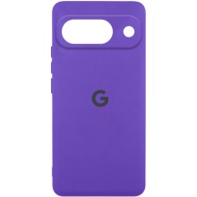 Чехол Silicone Cover Lakshmi Full Camera (AAA) with Logo для Google Pixel 9 – Фиолетовый