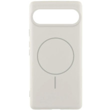 Чехол Silicone Cover Lakshmi (AA) with MagFit для Google Pixel 9 / 9 Pro – Белый