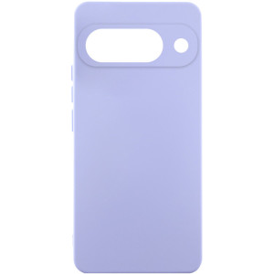 Чохол Silicone Cover Lakshmi Full Camera (AAA) для Google Pixel 9 – Бузковий