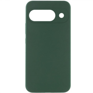 Чохол Silicone Cover Lakshmi Full Camera (AAA) для Google Pixel 9 – Зелений