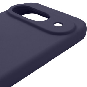 Чехол Silicone Cover Lakshmi Full Camera (AAA) для Google Pixel 9 – Темно-синий