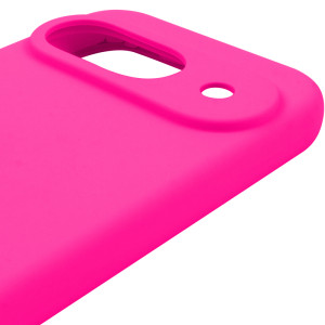 Чехол Silicone Cover Lakshmi Full Camera (AAA) для Google Pixel 9 – Розовый