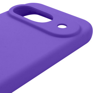Чехол Silicone Cover Lakshmi Full Camera (AAA) для Google Pixel 9 – Фиолетовый
