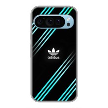 Чехлы Адидас для Google Pixel 9 (AlphaPrint) (Адидас с полосами)