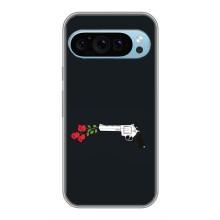 Чехлы (ART) Цветы на Google Pixel 9 (VPrint) (Неожиданные цветы)