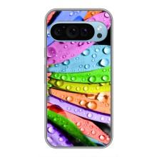Чехлы (ART) Цветы на Google Pixel 9 (VPrint) (Семицветик)