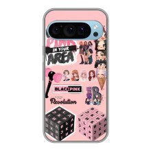 Чохли з картинкою для Google Pixel 9 – BLACK PINK колаж