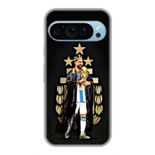 Чехлы для Google Pixel 9 (Leo чемпион) (AlphaPrint) (Месси Король)