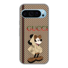 Чехлы ГУЧЧИ для Гугл Пиксель 9 (AlphaPrint) (Mickey GUCCI)