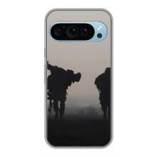 Чохли на військову тематику для Google Pixel 9 – Бій солдат