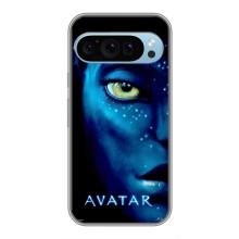 Чехлы с фильма АВАТАР для Google Pixel 9 (AlphaPrint) – глаз Аватара