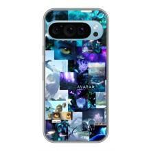 Чехлы с фильма АВАТАР для Google Pixel 9 (AlphaPrint) – коллаж Аватар