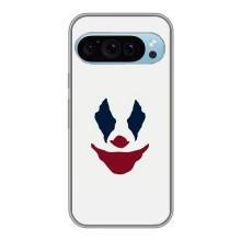 Чехлы с картинкой Джокера на Google Pixel 9 (Лицо Джокера)