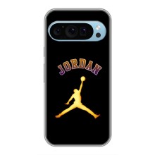 Чехлы для Google Pixel 9 - с картинкой JORDAN (AlphaPrint) (Jordan Gold)