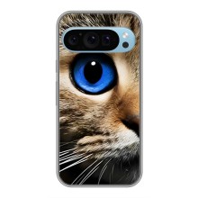 Чехлы с Котиками для Google Pixel 9 (VPrint) (Глаз кота)